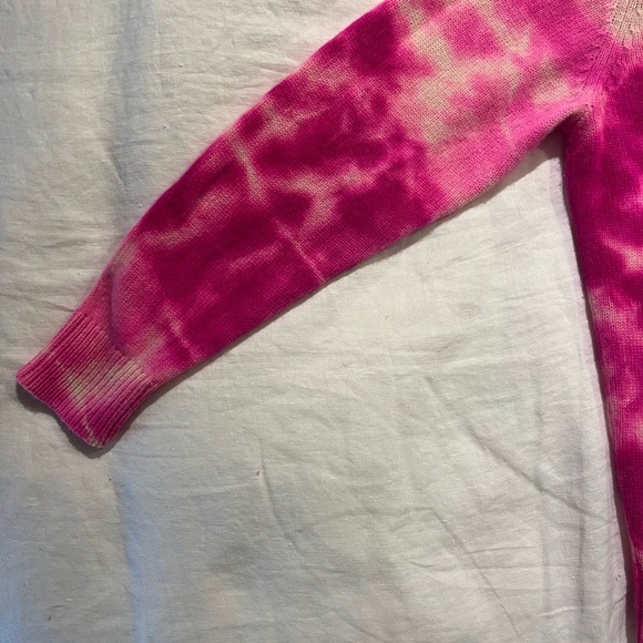 The Elder Statesman Tie-Dyed Cashmere Sweater - Picture 4 of 7